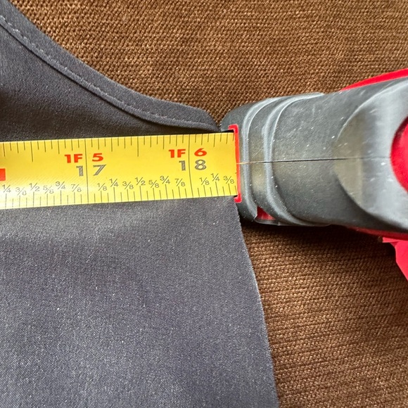 Ivy & Blu Black,White 2 Layered Sheer Light Material Round Spaghetti Straps Sz 8 - Picture 12 of 14